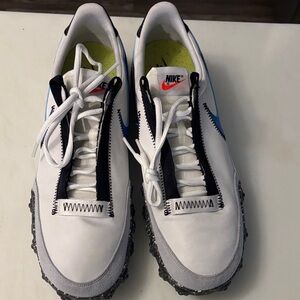 Nike White and Black Athletic Shoes